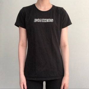 Bonkers Black Graphic T-Shirt